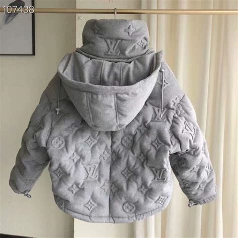 louis vuitton monogram jacket replica|lv monogram boyhood puffer jacket.